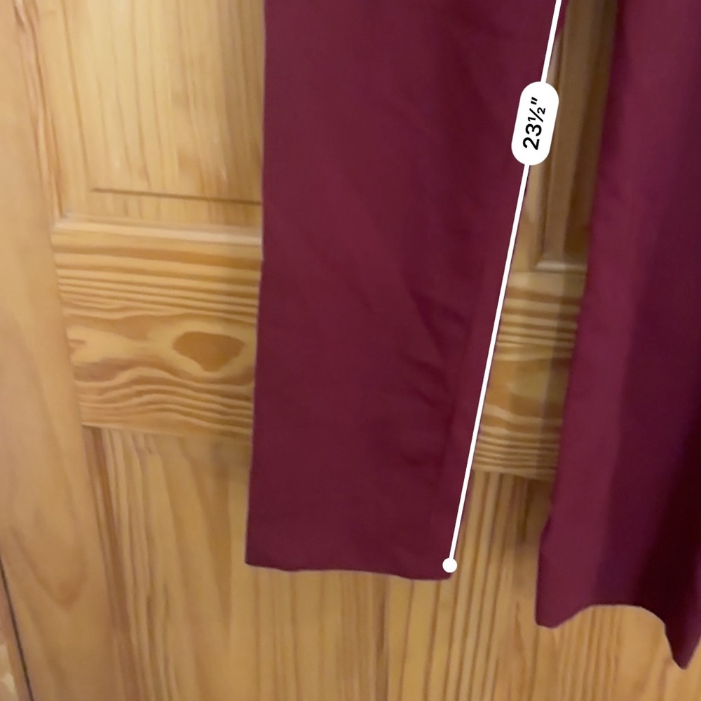 Banana Republic Women's Burgundy Pantsuit - Picture 8 of 8
